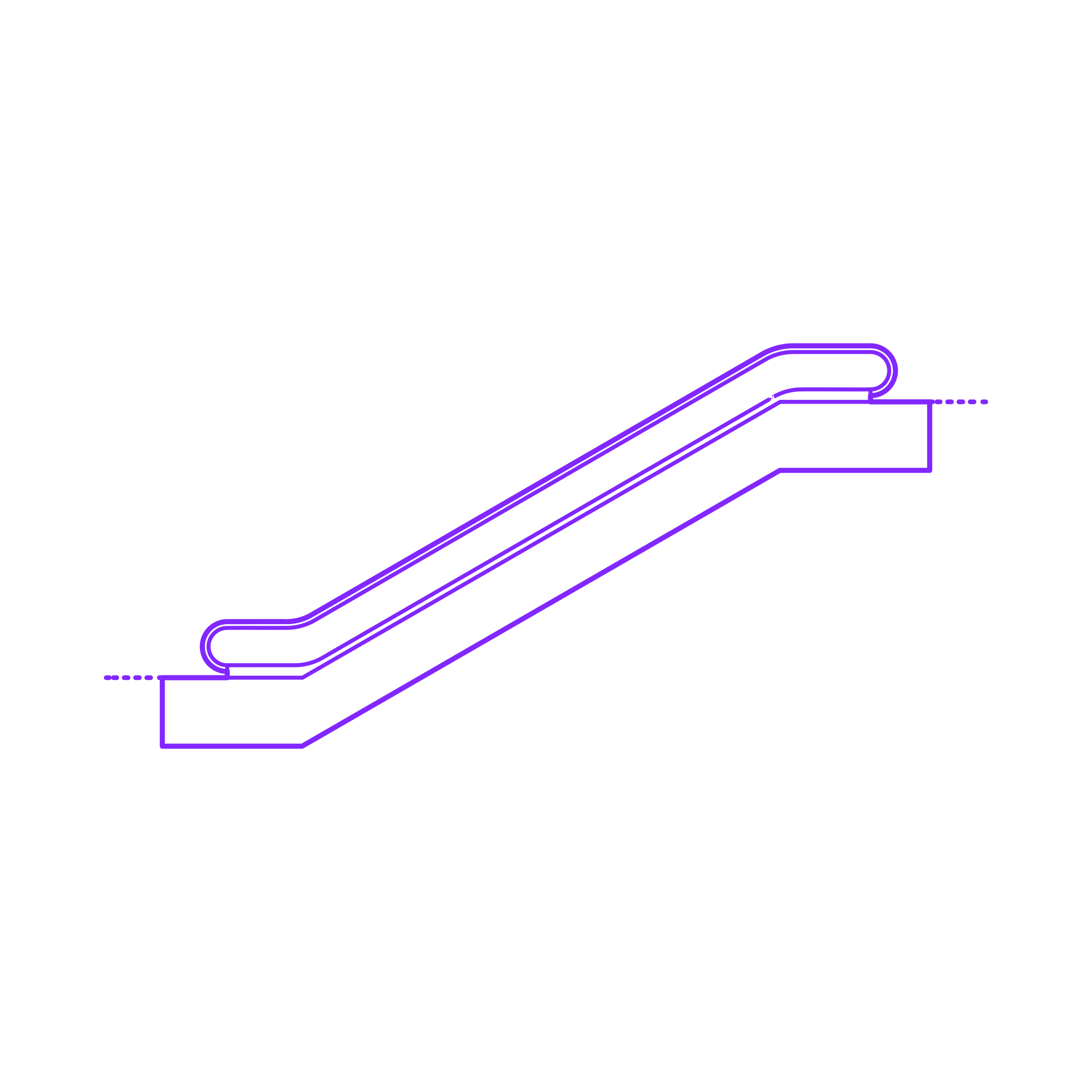 Buildings Escalators Escalator Paired Sticker Outline Svg File Free Vectors